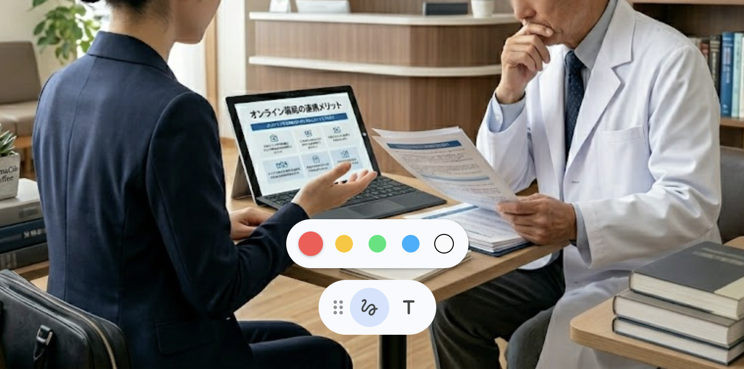 オンライン薬局の提携クリニック開拓営業 写真1